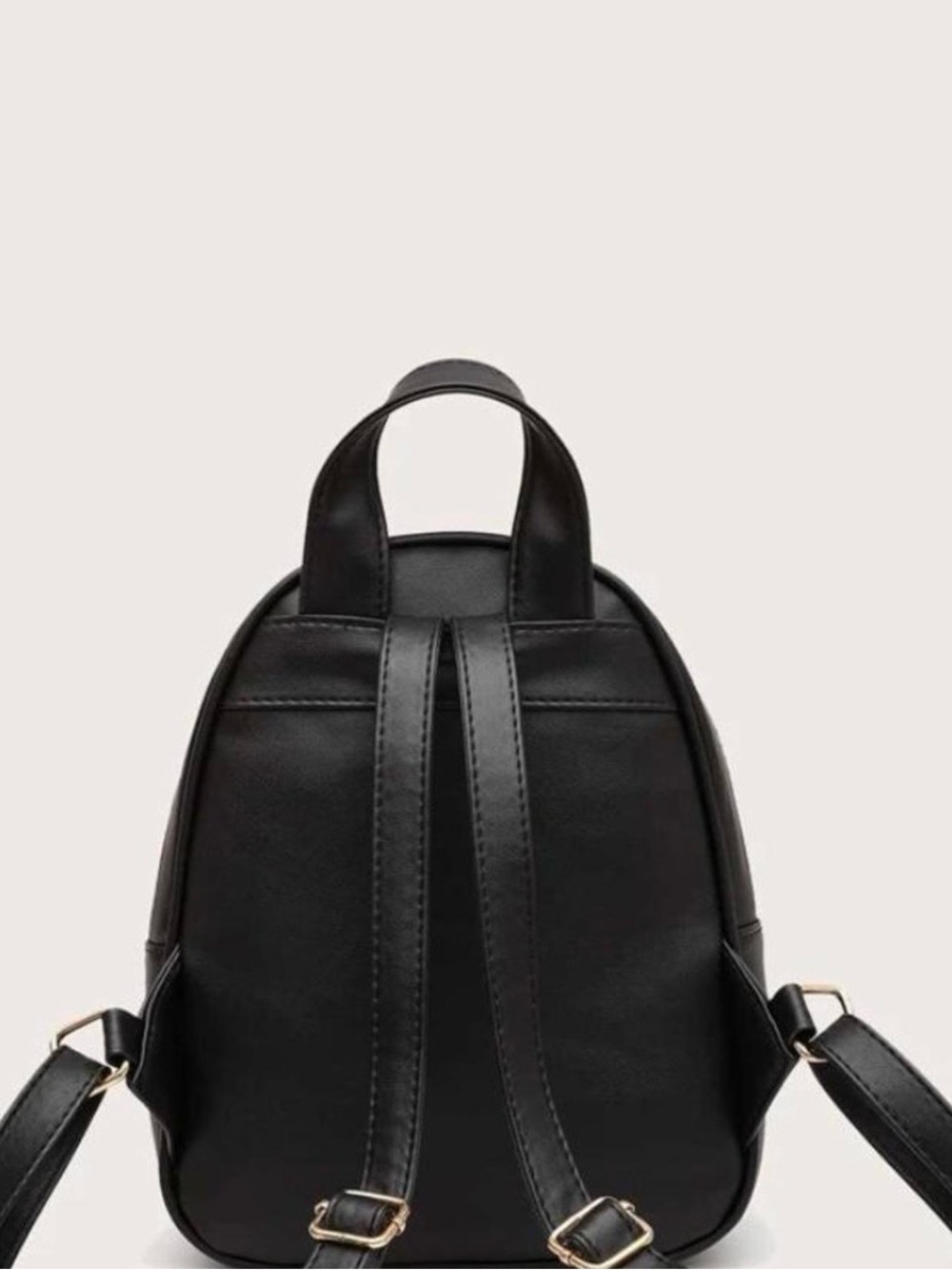 Color Block Pocket Front Backpack - Picture 2 of 4